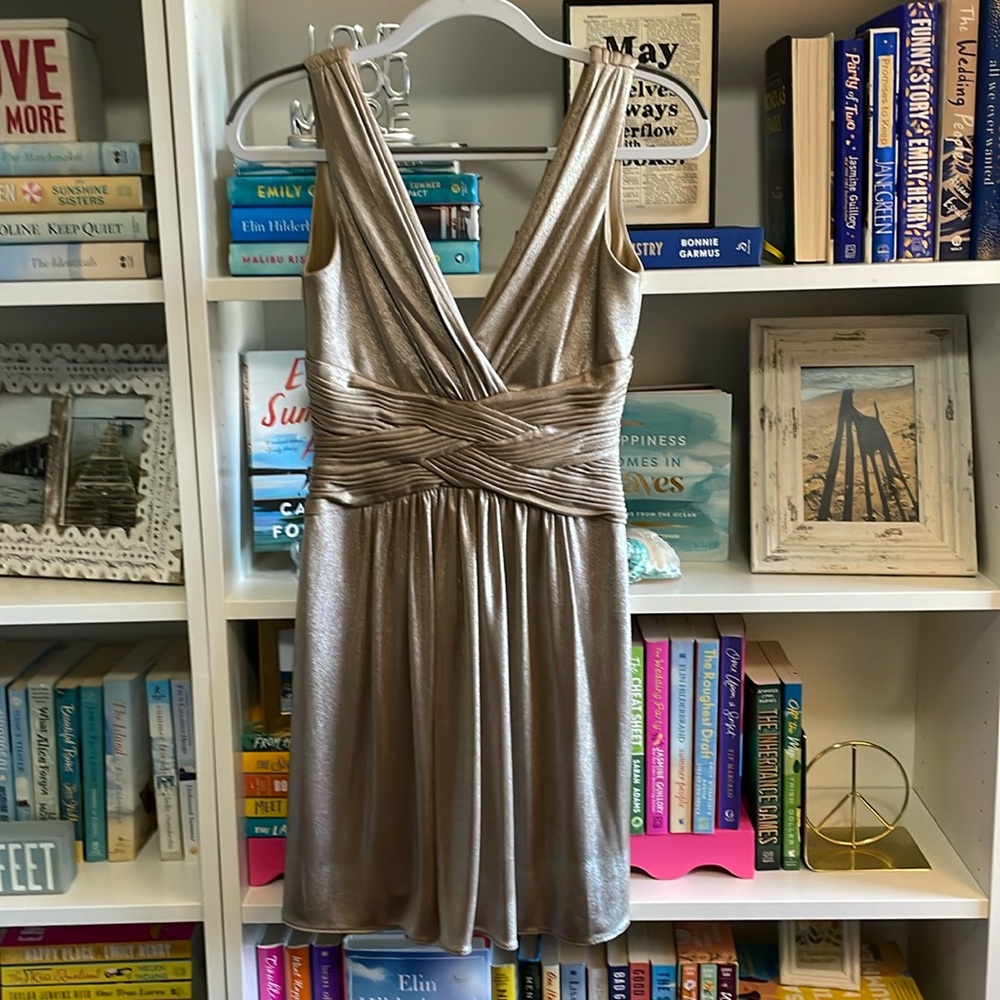 Gold BCBG MaxAzria Dress XS